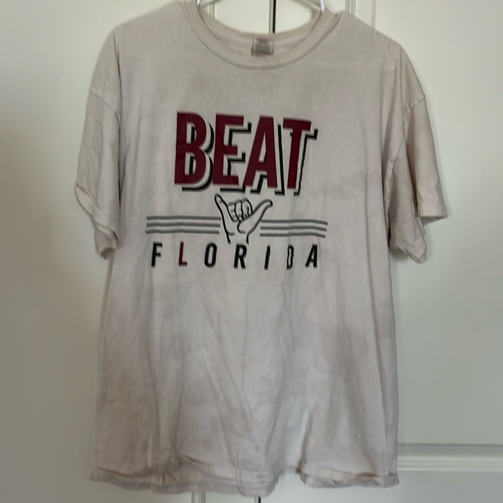 ❤️ 6 for 20 ❤️  Vintage UofSC Beat Florida t-shirt READ DESCRIPTION